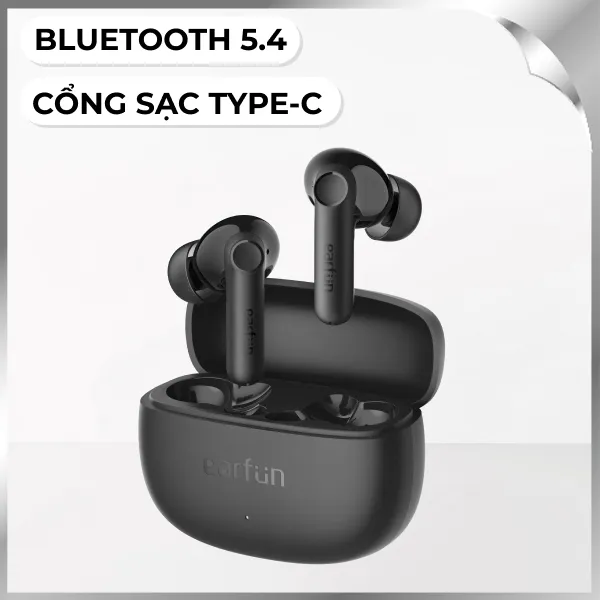 Tai nghe Bluetooth True Wireless Earfun Air Life - Đen