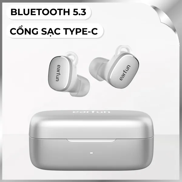 Tai nghe Bluetooth True Wireless Earfun Free Pro 3 - Trắng