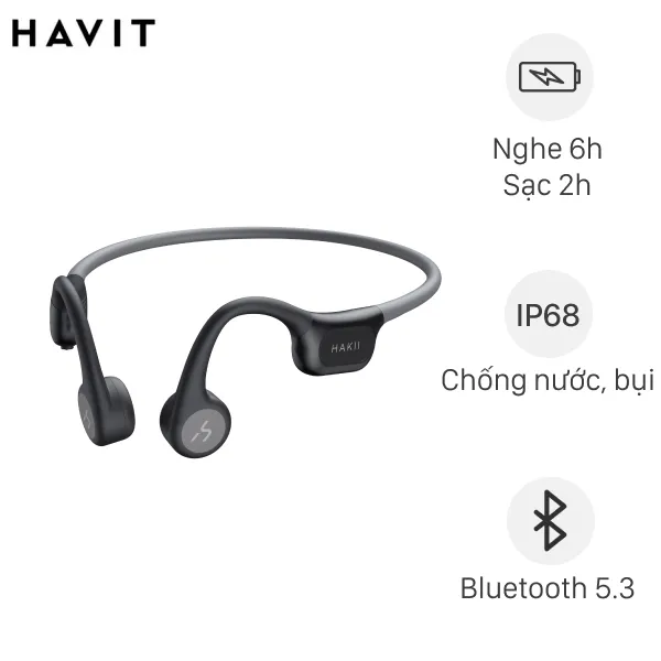 Tai nghe Bluetooth truyền xương Havit Hakii Survin