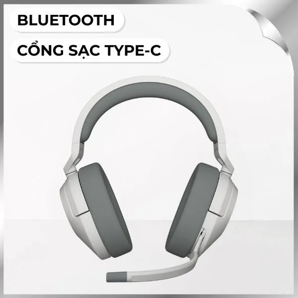 Tai nghe Bluetooth Chụp Tai HS55 White/CA-9011281-AP