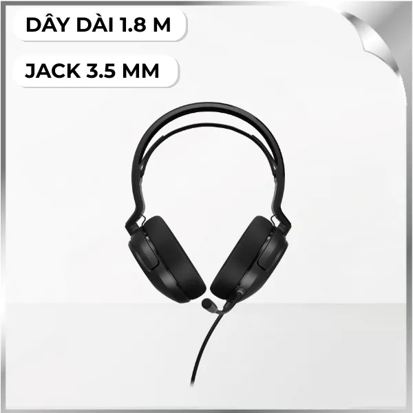 Tai nghe Chụp Tai Gaming Corsair HS35 V2 Carbon/CA-9011377-AP
