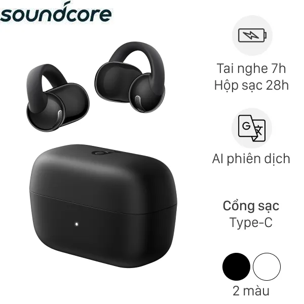 Tai nghe Bluetooth Open-Ear OWS Soundcore C50i D1101