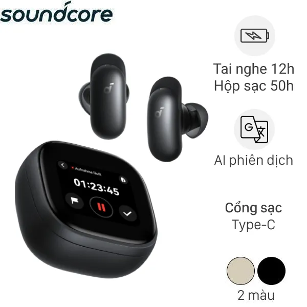 Tai nghe Bluetooth True Wireless Soundcore Liberty 5 Pro Max D1204