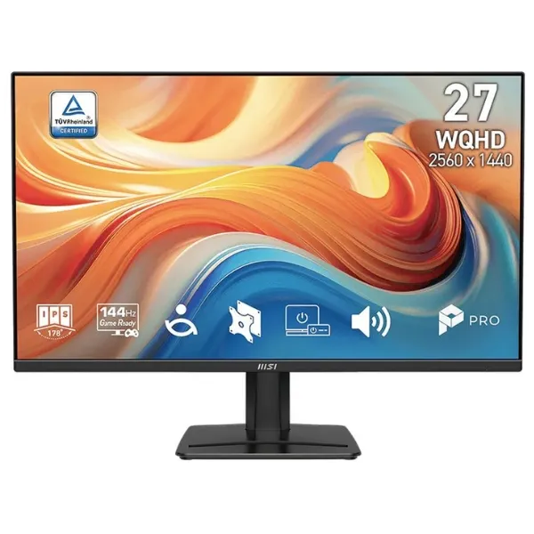 Màn hình Gaming MSI PRO MP275Q-E14 (27 inch, WQHD, IPS, 144Hz, 4ms)