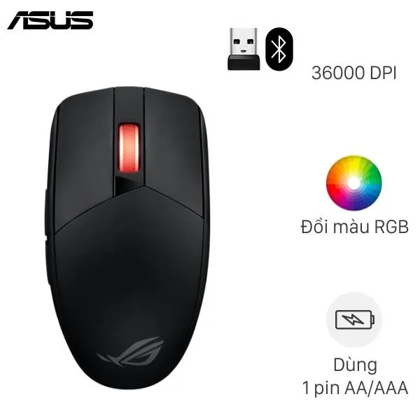 Chuột Bluetooth Gaming Asus ROG Strix Impact III