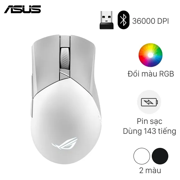 Chuột sạc Bluetooth Asus ROG Gladius III WL Aimpoint
