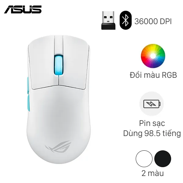 Chuột sạc Bluetooth Asus ROG Harpe Ace Aim Lab Edition