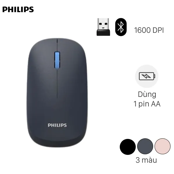Chuột Bluetooth Philips SPK7438