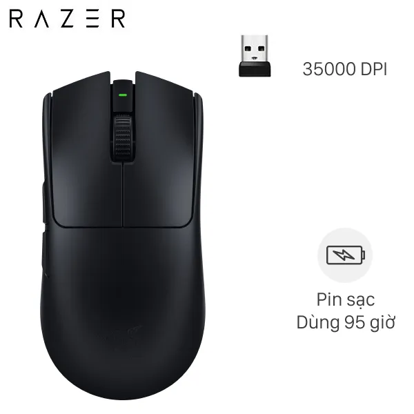 Chuột sạc Không dây Gaming Razer Viper V3 Pro SE