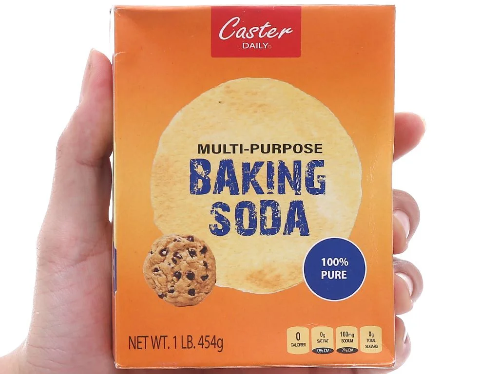 Bột baking soda tinh khiết Caster Daily hộp 454g 4
