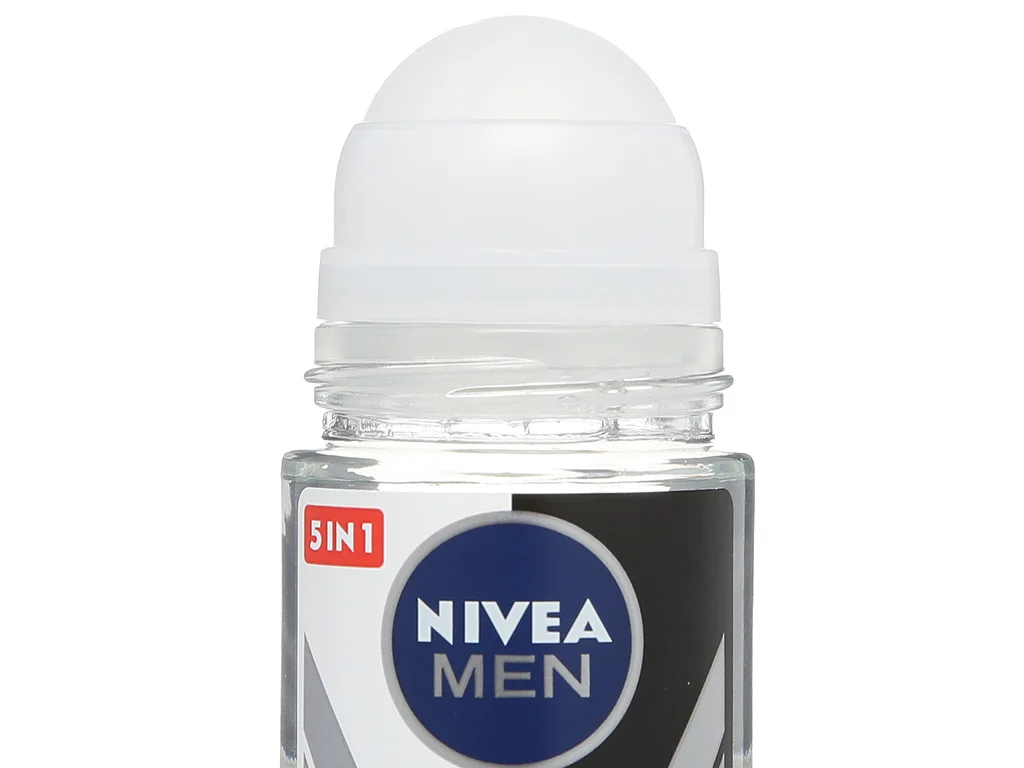 Lăn khử mùi cho nam Nivea Men Black & White Invisible ngăn ố vàng 50ml 6