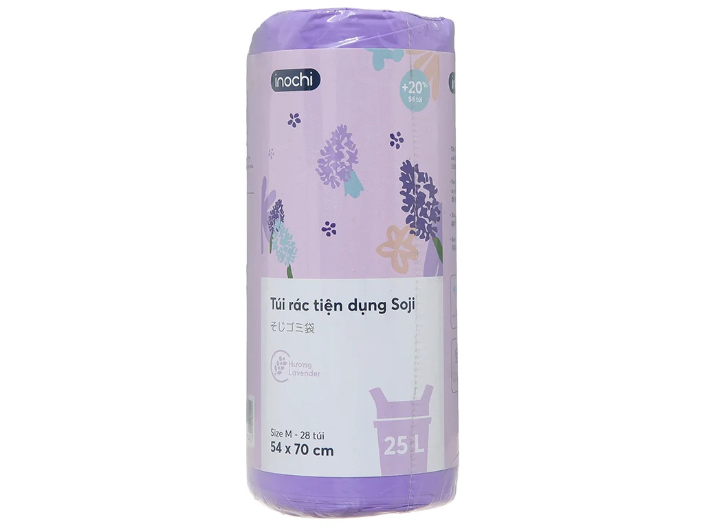 Túi rác Inochi Lavender 54x70cm giá tốt tại Bách hoá XANH