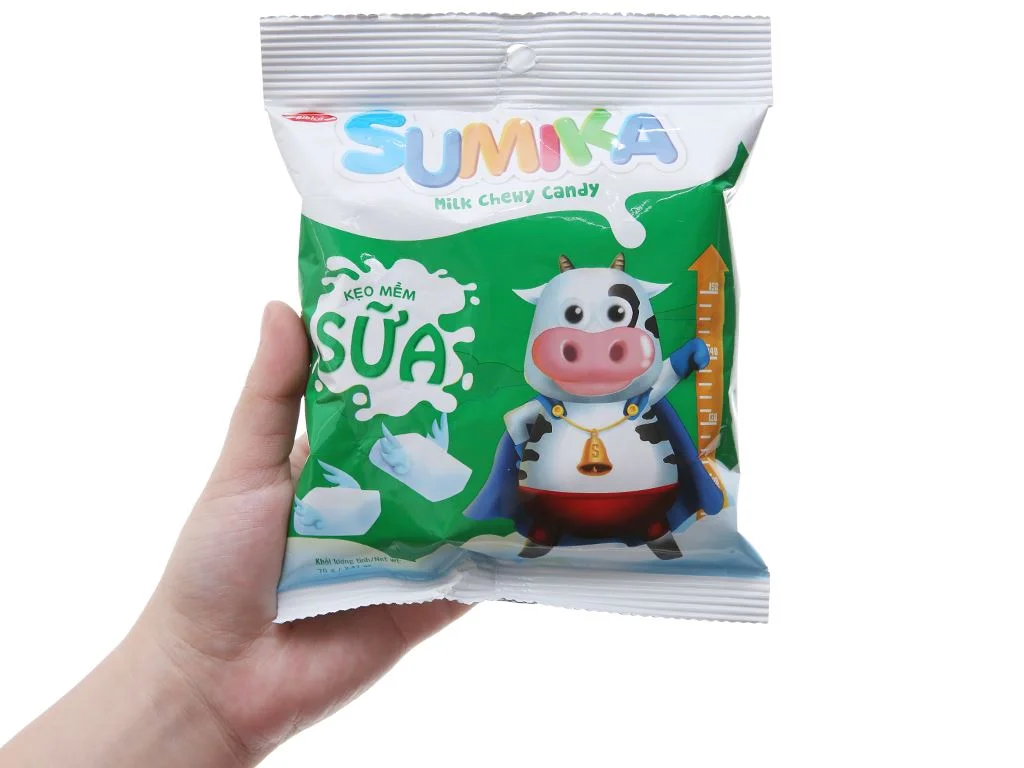 Kẹo mềm vị sữa Sumika gói 70g 4