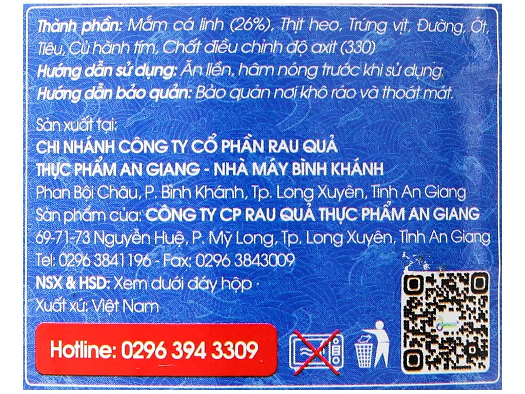 Mắm cá linh chưng Antesco 200g 4