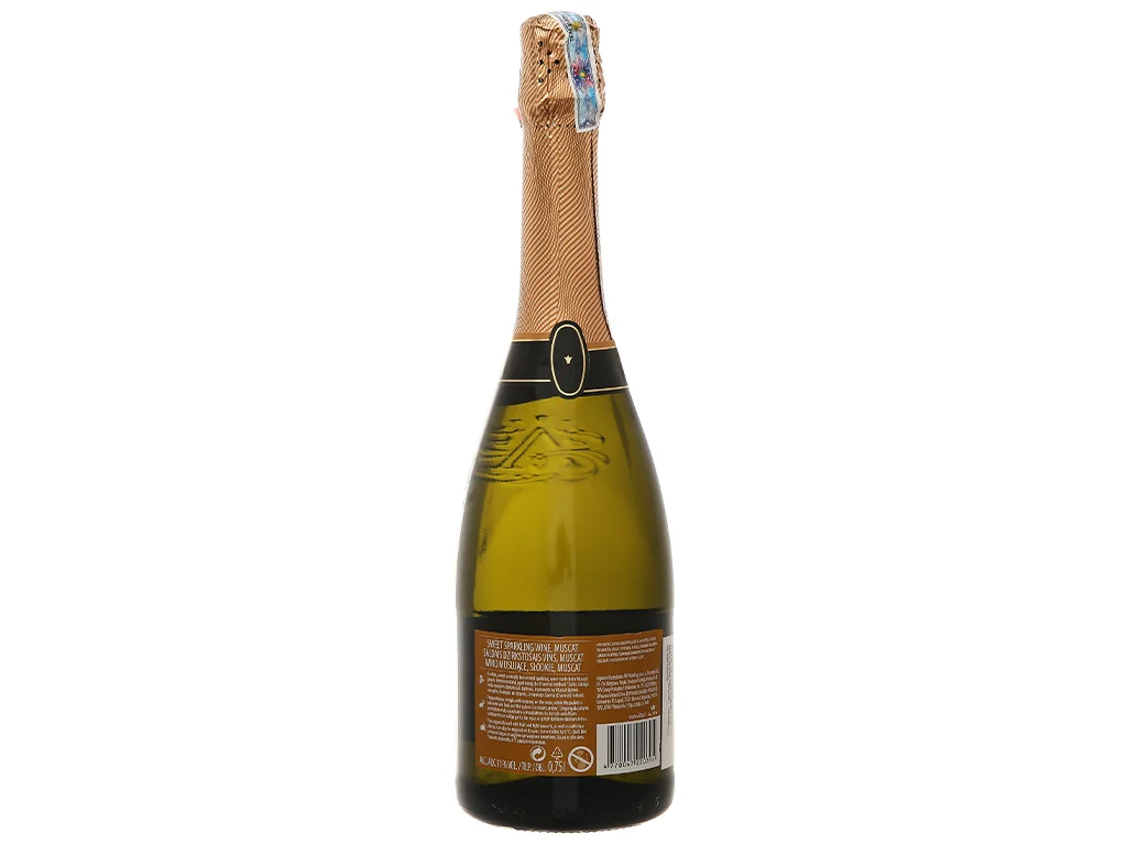 Rượu vang Alita Selection Muscat Sparkling vị nho 11% chai 750ml 3