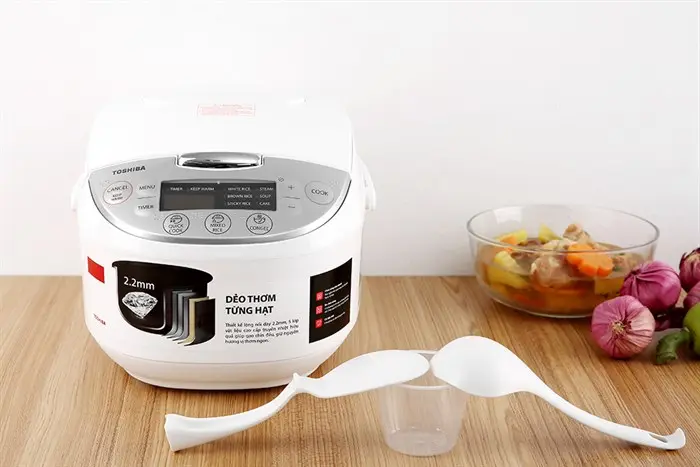 Mua Nồi cơm điện tử Toshiba RC-10DH2PV(W) 1L (imei) cũ, hàng trưng bày, rẻ hơn máy mới 30-70%