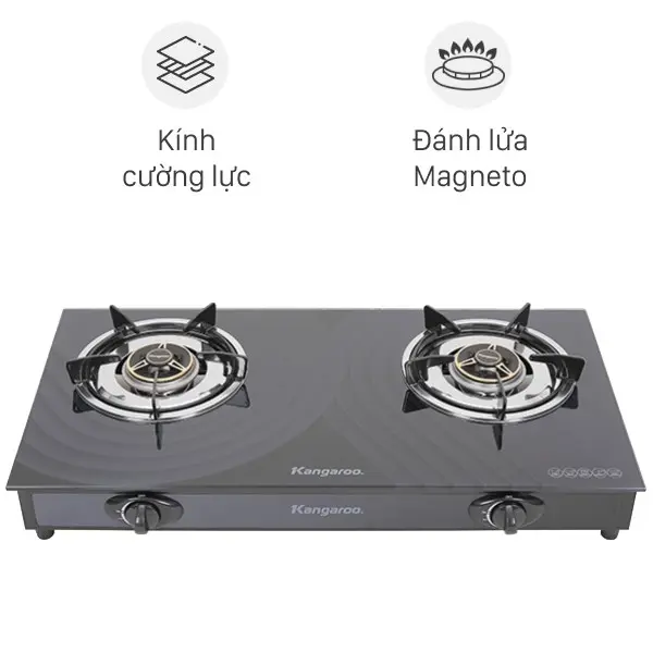 Bếp ga đôi Kangaroo KG519M