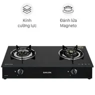 Bếp ga đôi Sakura SA-717PG