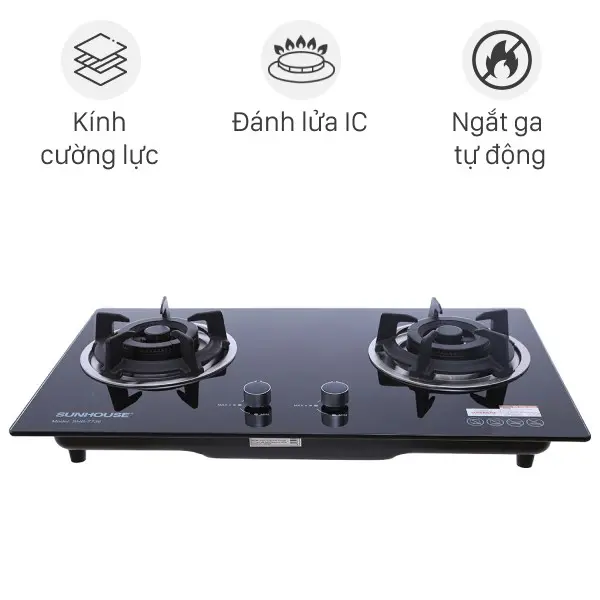 Bếp ga âm Sunhouse SHB7736