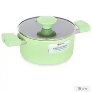 Nồi nhôm chống dính nắp kính 18 cm Elmich EL-5113AO18