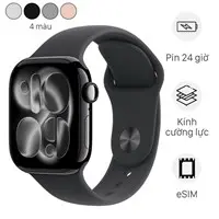 Apple Watch Series 11 GPS + Cellular 46mm viền nhôm dây thể thao