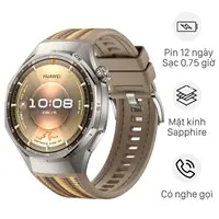 Huawei Watch GT 6 Pro 46mm viền Titanium dây Woven
