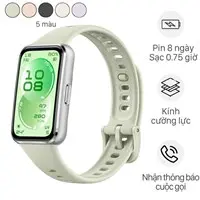 Vòng đeo tay thông minh Huawei Band 11 viền nhôm dây Fluor