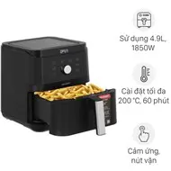 Nồi chiên không dầu Sharp 6 lít KF-AF60EV-BK